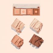 Nature Republic Daily Basic Palette 04 Coral – Paletă de Machiaj Fard de Pleoape, 10 g | K-beauty