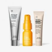 ALLIES OF SKIN Daily Firming Trio Kit Set pentru fermitate - curatare, hidratare si stralucire ten, 3 produse mini, 45ml