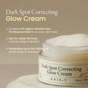 AXIS-Y 6+1+1 Dark Spot Correcting Crema pentru fata - Iluminare, hidratare si corectarea petelelor pigmentare, 50 ml