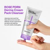 Derma Cream Pack Cleanser Rose PDRN Pore Firming Crema de curatare 120 ml