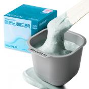 MEDIHEAL Derma Modeling Pack Madecassoside Blemish - masca de fata formulata cu Madecassoside si Centella Asiatica, care contribuie la calmarea pielii si la mentinerea barierei cutanate - 28 gr + 2 ml