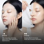 MEDIHEAL Derma365 Mask Collagen Firming Volume 350 ml - Set 30 de masti de fata formulat cu colagen si retinol, care contribuie la ingrijirea pielii cu fermitate redusa si la metinerea hidratarii