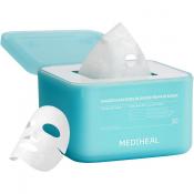MEDIHEAL Derma365 Mask Madecassoside Blemish Repair, 350 ml - Set 30 de masti de fata formulat cu madecassoside si niacinamida, care contribuie la calmarea pielii sensibilizate, la ingrijirea petelor post-imperfectiuni si la metinerea hidratarii si confortului