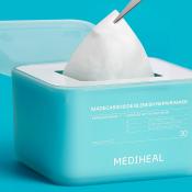MEDIHEAL Derma365 Mask Madecassoside Blemish Repair, 350 ml - Set 30 de masti de fata formulat cu madecassoside si niacinamida, care contribuie la calmarea pielii sensibilizate, la ingrijirea petelor post-imperfectiuni si la metinerea hidratarii si confortului