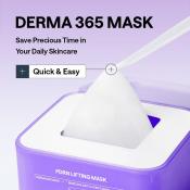 MEDIHEAL Derma365 Mask PDRN Lifting, 350 ml - Set 30 de masti de fata formulat cu squalan si acid hialuronic, care contribuie la fermitatea pielii, diminuarea aspectului porilor si la mentinerea hidratarii