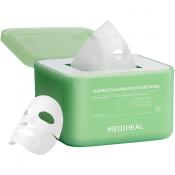 MEDIHEAL Derma365 Mask Teatree Calming Moisture 350 ml - Set 30 de masti de fata formulat cu extract de arbore de ceai si niacinamida, care contribuie la calmarea pielii si la metinerea hidratarii