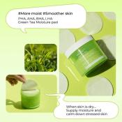 Dermalogy Green Tea Moist Pha Gauze Peeling Dischete exfoliante 30 buc 190 ml