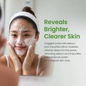 NEOGEN Dermalogy Real Fresh Foam, 160 gr - Spuma de curatare formulata cu extract de ceai verde fermentat, potrivita pentru pielea grasa, mixta sau cu tendinte acneice, care contribuie la indepartarea impuritatilor de pe piele si la mentinerea uleiurilor naturale ale pielii