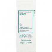 NEOGEN Dermalogy  Real Vitamin C Serum, 32 gr - Ser de fata formulat cu Sodium Ascorbyl Phosphate si niacinamida, care contribuie la luminozitate, uniformizarea aspectului tenului si la mentinerea hidratarii pielii