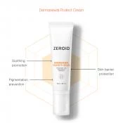 ZEROID Dermanewal Crema pentru fata Protect - Calmare si hidratare intensiva pentru piele sensibila, 50 ml