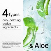 MEDIHEAL Dermaplus Aloe Sheet Mask - masca de fata tip servetel formulata cu aloe vera si pantenol, care contribuie la calmarea pielii si la metinerea echilibrului de hidratare - 22 ml