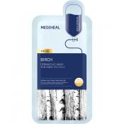 MEDIHEAL Dermaplus Birch Sheet Mask - masca de fata tip servetel formulata cu seva de mesteacan si acid hialuronic, care contribuie la hidratarea pielii si la metinerea confortului cutanat - 22 ml