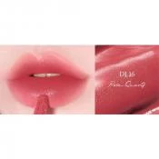 BLACK ROUGE Double Layer Over Velvet Luciu de Buze DL16 Rose Quartz - Ruj Hidratant Rezistent cu Efect Catifelat, 4g