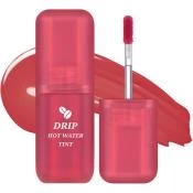 BLACK ROUGE Drip Hot Water Tint Nuantator pentru buze LV08 Peach Roasting - culoare mata intens hidratanta si rezistenta indelungata, 4.5g