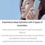 CELIMAX Dual Barrier Watery Sun Cream SPF 50+ PA++++, 40 ml - crema de fata formulata cu zinc oxide si ceramide, care contribuie la protectia UV si la mentinerea confortului pielii sensibile