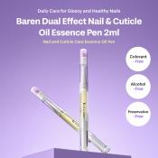 Dual Effect Nail and Cuticle Care Essence Oil Pen with Ceramic Pusher Ulei de unghii 2 ml