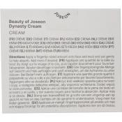 BEAUTY OF JOSEON Dynasty - crema de fata formulata cu apa de ginseng si niacinamida, care contribuie la mentinerea echilibrului de uleiuri si hidratare si la metinerea hidratarii pielii - 50 ml