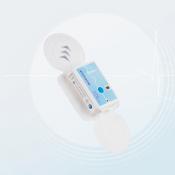 ECG Recorder EZYPRO UG02, Dispozitiv Holter fara fire Wireless de Monitorizare Cardiaca ECG / EKG timp de 14 zile, Rezistent la apa, inclus Analiza si Raport Medical, cantareste doar 19 gr