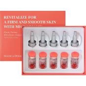 MADECA DERMA Elastic Firming Microbiome Ampoule ser de fata - elasticitate si hidratare, 7 ml x 5 buc