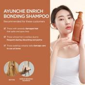 AYUNCHE Enrich Bonding Shampoo Sampon - rezistenta si vitalitate, 350 ml