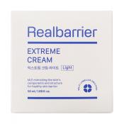 REAL BARRIER Extreme Cream Light - crema de fata formulata cu acid hialuronic si pantenol, care contribuie la hidratarea pielii si la mentinerea confortului cutanat - 50 ml