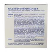 REAL BARRIER Extreme Cream Light - crema de fata formulata cu acid hialuronic si pantenol, care contribuie la hidratarea pielii si la mentinerea confortului cutanat - 50 ml