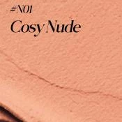 Fluffy Velvet Cushion Blush N01 Cozy Nude Fard de obraz - finish mat si estompare fara urme, 4 gr