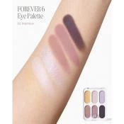 LAKA Forever6 Eye Palette Fard de pleoape 02 Attention - profunzime si echilibru, 7 gr