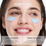 ARENCIA Fresh Blue Hyssop Rice Mochi Cleanser 120 gr - balsam de curatare formulat cu pudra de orez si kaolin, care contribuie la indepartarea excesului de sebum, impuritatilor si acumularilor zilnice fara senzatie de uscaciune