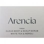 ARENCIA Fresh Cloud Body and Scalp Scrub White Tea and Neroil 260 gr - exfoliant de corp formulat cu sare frantuzeasca si uleiuri vegetale, care contribuie la exfolierea delicata si la mentinerea confortului dupa clatire