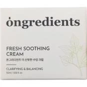 ONGREDIENTS Fresh Soothing Crema pentru Fata - Hidratare Profunda si Echilibrare Sebum, 50 ml