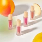 LAKA Fruity Glam Tint nuantator pentru buze 101 Joyful - hidratare si rezistenta, 4.5 gr