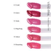 LAKA Fruity Glam Tint nuantator pentru buze 118 Adore - hidratare si rezistenta, 4.5 gr