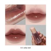 LAKA Fruity Glam Tint nuantator pentru buze 121 Ash Nut - hidratare si rezistenta, 4.5 gr