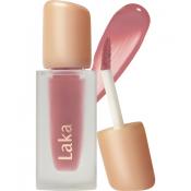 LAKA Fruity Glam Tint - nuantator pentru buze formulat cu sucuri de fructe si vitamine, care contribuie la hidratarea buzelor si la metinerea buzelor moi si hidratate - 4.5 gr - 124 Maro
