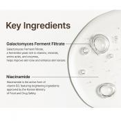 PURITO Galacto Niacin 97 Power Essence - ser de fata formulat cu filtrat fermentat de Galactomyces si niacinamida, care contribuie la hidratarea pielii si la imbunatatirea tonusului neuniform - 60 ml