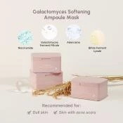 TIRTIR Galactomyces Softening Masca de fata - Hidratare profunda si Luminozitate intensa, set 30 buc