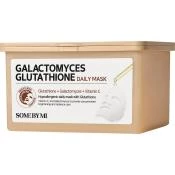 SOME BY MI Galactomyces Glutathione Daily Mask Masca de fata - hidratare si luminozitate, 30 buc
