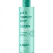 B.fresh Get It Squeaky Clean Balsam Revigorant pentru Par Gras Ceai Verde si Carbune - Detoxifiere si Prospetime, 355 ml