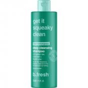 B.fresh Get It Squeaky Clean Sampon Purificator cu Carbune Activ - Curatare Intensa si Detoxifiere pentru Par Gras, 355 ml