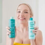 B.fresh Get It Squeaky Clean Sampon Purificator cu Carbune Activ - Curatare Intensa si Detoxifiere pentru Par Gras, 355 ml