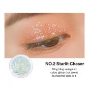UNLEASHIA Get Loose Glitter Gel Mini Fard de pleoape No. 2 Starlit Chaser - stralucire si rezistenta, 4 gr
