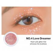 UNLEASHIA Get Loose Glitter Gel Mini Fard de pleoape No.4 Love Dreamer - stralucire si rezistenta, 4 gr