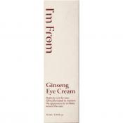 I'M FROM Ginseng Eye Cream 30 gr - Crema contur ochi formulata cu extract de ginseng rosu si niacinamida, care contribuie la hidratarea pielii din jurul ochilor si la metinerea aspectului ferm