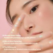 UNLEASHIA Glitterpedia Eye Palette Fard de pleoape No. 1 All of Glitter - rezistenta si stralucire, 6.2 gr