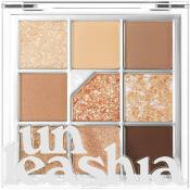 UNLEASHIA Glitterpedia Eye Palette fard de pleoape No. 2 All of Brown - luminozitate si rezistenta, 6.6 gr