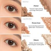 UNLEASHIA Glitterpedia Eye Palette fard de pleoape No. 2 All of Brown - luminozitate si rezistenta, 6.6 gr