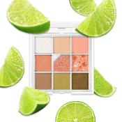 UNLEASHIA Glitterpedia Eye Palette fard de pleoape No. 6 All of Citrus - stralucire si aderenta, 6.6 gr