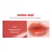 BLACK ROUGE Glow Bokki Tint Ruj lichid GB08 Vienna Rose - culoare intensa si hidratare de lunga durata, 4.5 g