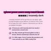 B.tan Glow Your Own Way Gel Autobronzant Intens Next Level - Bronzare Rapida cu Acid Hialuronic si Vitamina C, 473 ml